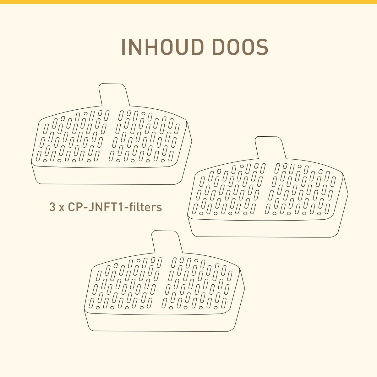 Drikkevandsfontæne til kæledyr Panasonic CP-JNFT1