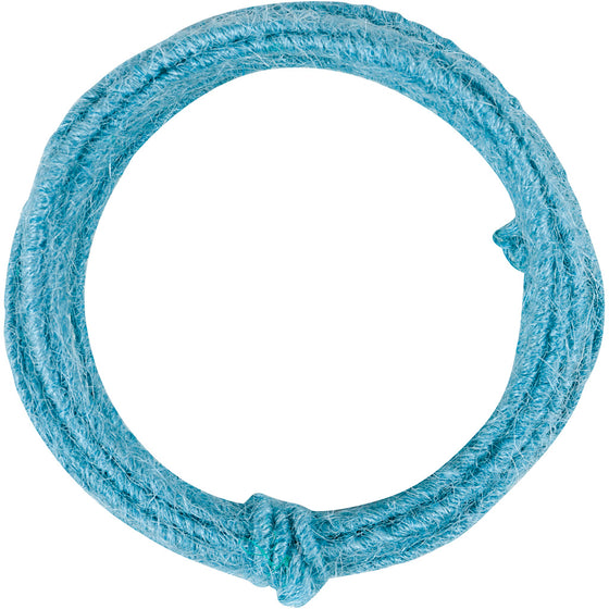 Jute wire, tykkelse 2-4 mm, himmelblå, 3 m/ 1 pk.