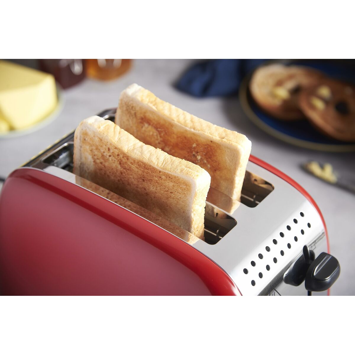 Brødrister Russell Hobbs 26554-56 Rød