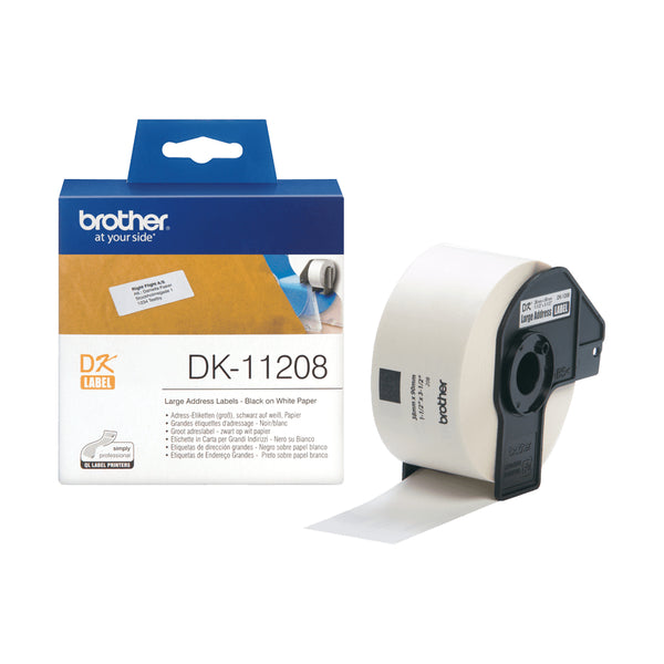 Brother DK-11208 Adresseetiketter