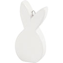 Hare , L: 7,2 cm, B: 3,6 cm, tykkelse 1,4 cm, hvid, 12 stk./ 1 pk.