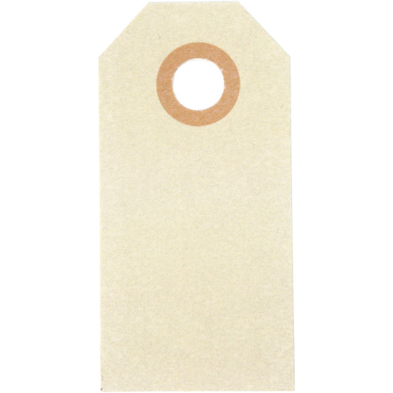 Manilamærker, str. 3x6 cm, 250 g, creme, 30 stk./ 1 pk.