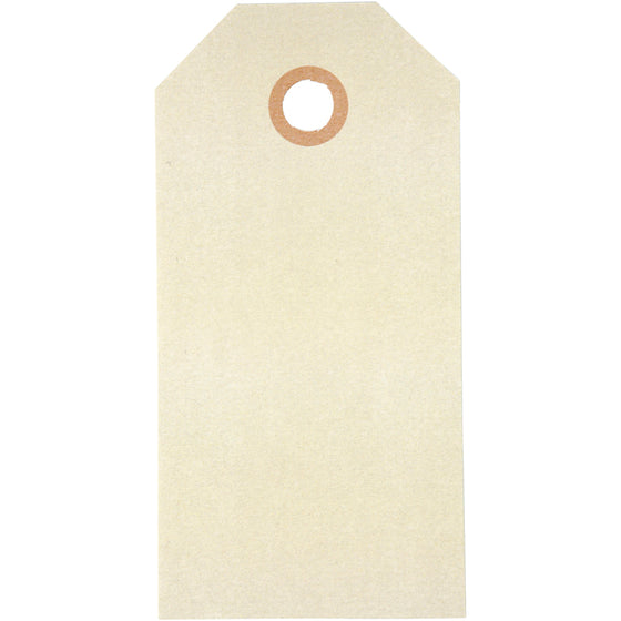 Manilamærker, str. 5x10 cm, 250 g, creme, 20 stk./ 1 pk.