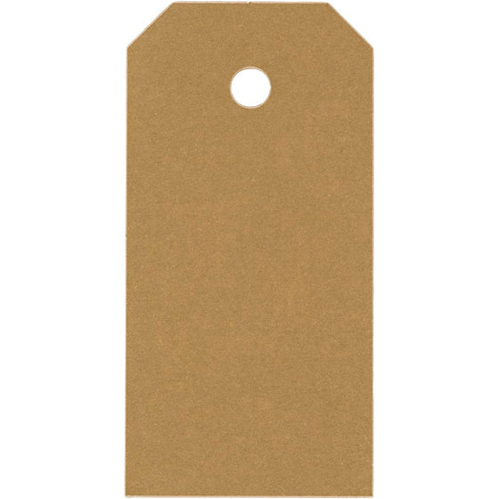 Guld Manilamærker 4x8 cm - 20 stk. af 250 g papir