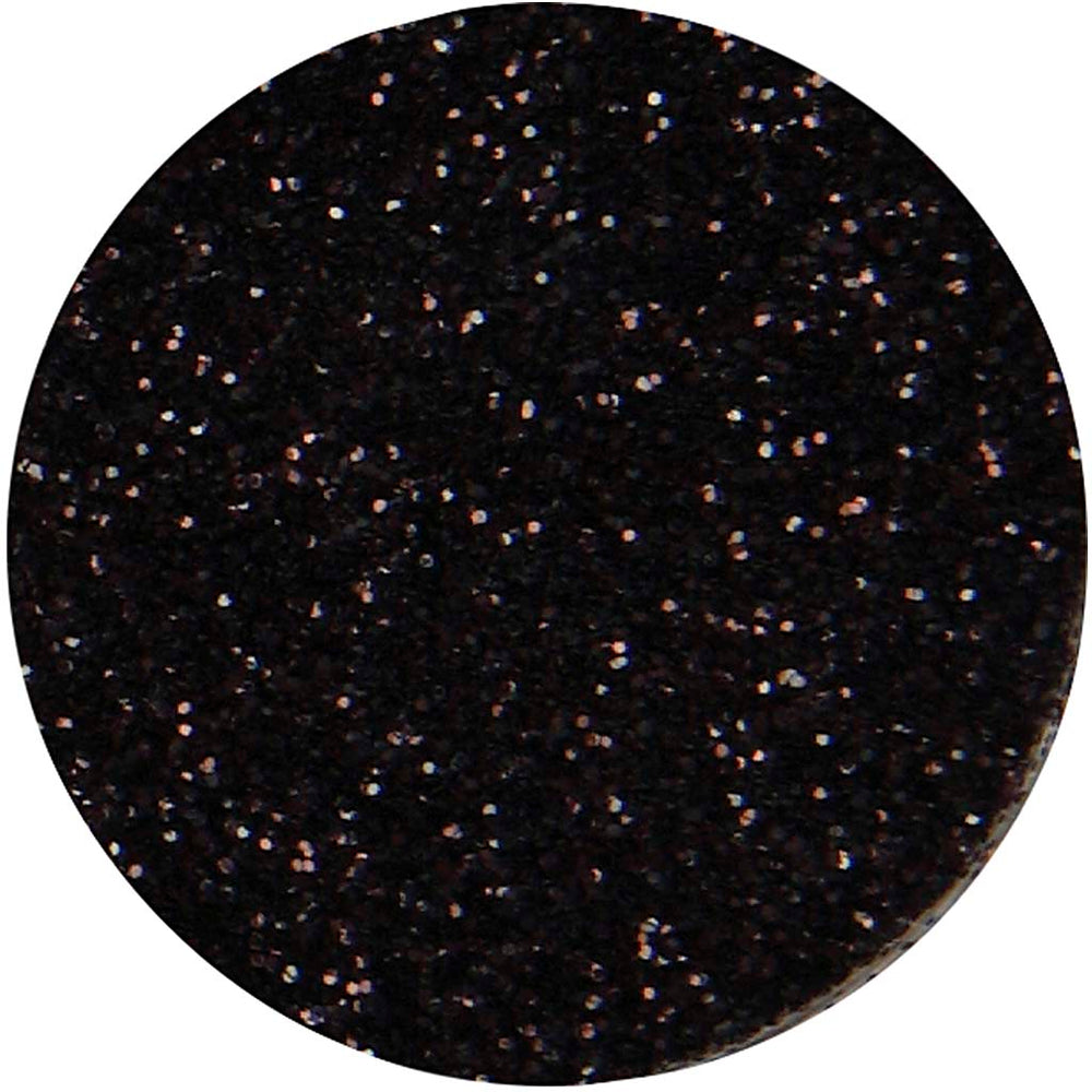 Glitter, sort, 110 g/ 1 ds.