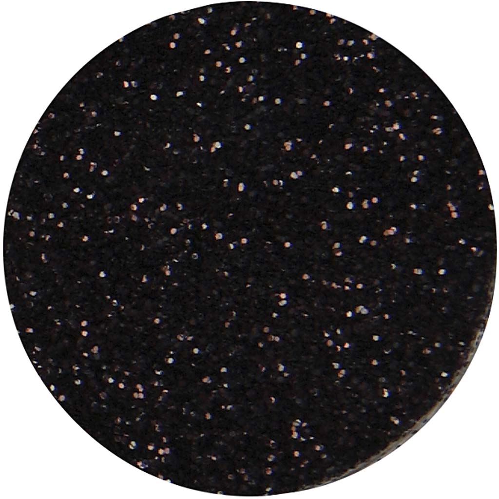 Glitter, sort, 110 g/ 1 ds.