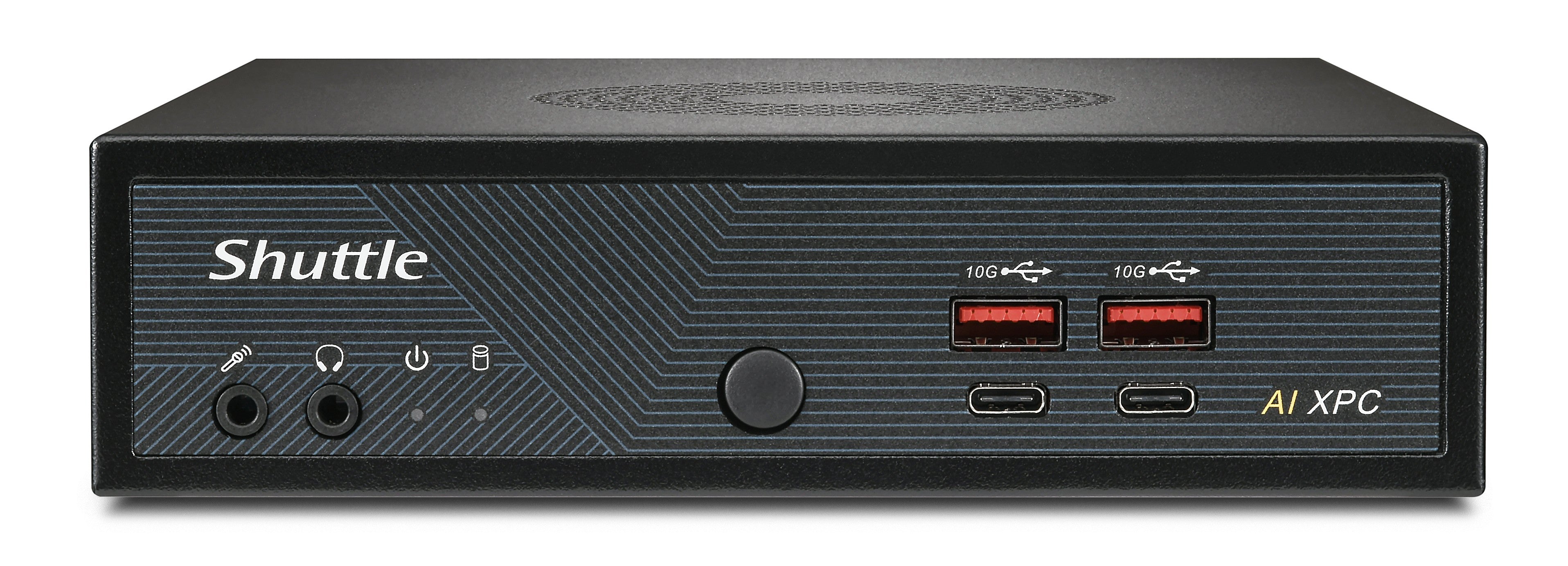 Shuttle Slim PC DN11H5 1,35 L størrelse PC Sort 125H Intel® SoC