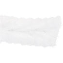 Hvide Chenille Piberensere 30 cm - 15 stk.