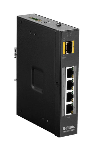 D-Link DIS 100G-5PSW Switch 4-porte PoE+