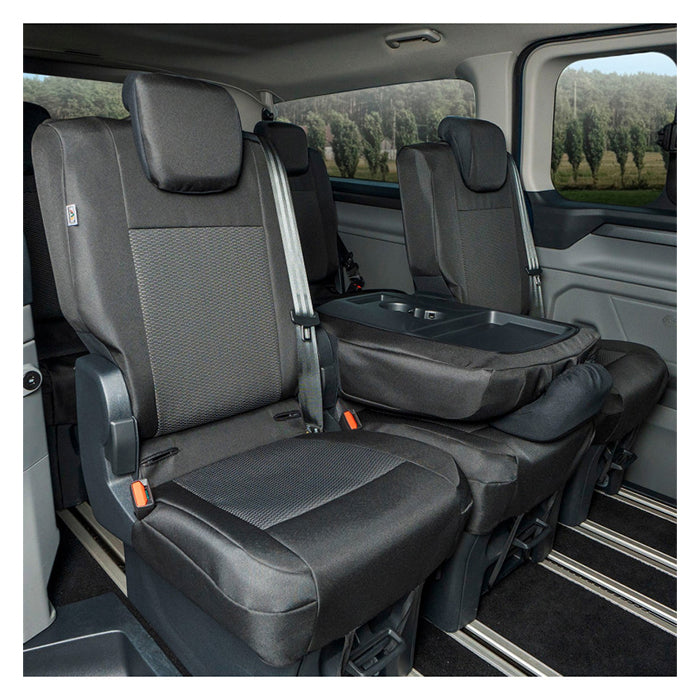 Sædeovertræk bag m/bord 1+1+1 Transit Custom, 2024-