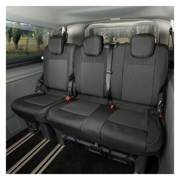 Sædeovertræk bag 1+2 Transit Custom, 2024-