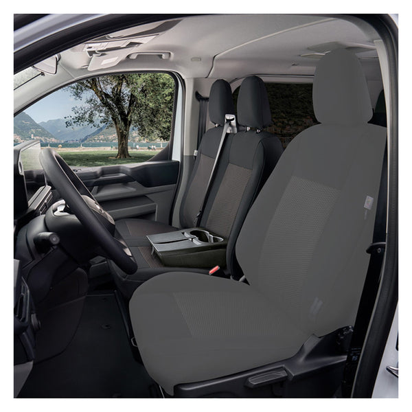 Sædeovertræk passagerside m/bord Transit Custom 2024-