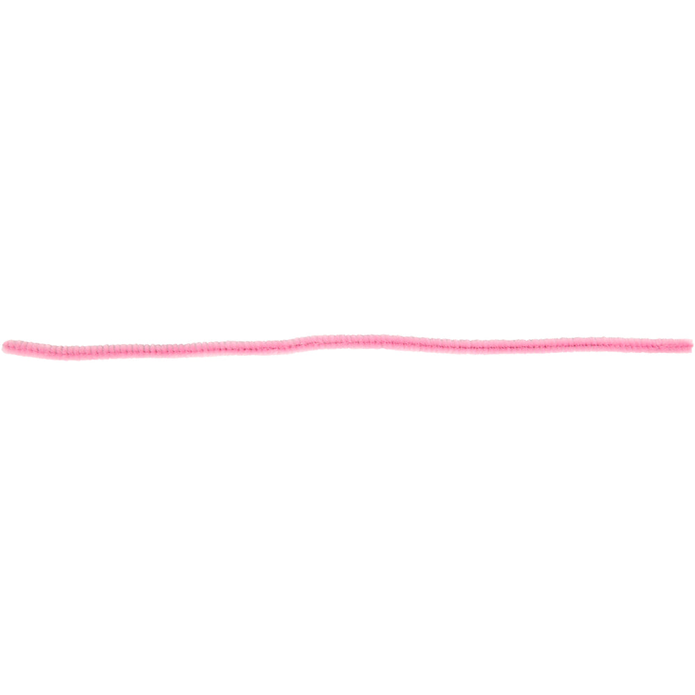 Chenille, L: 30 cm, tykkelse 6 mm, pink, 50 stk./ 1 pk.