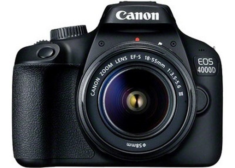 Canon EOS 4000D 18 Digitalkamera + EF-S 18-55 mm DC III objektiv