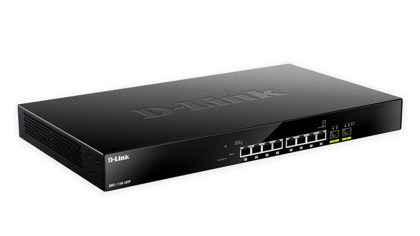 D-Link DMS 1100-10TP Switch 8-porte 2.5 Gigabit  PoE+