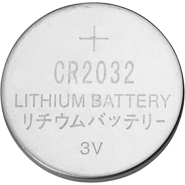 Knapcellebatteri, CR2032, diam. 20 mm, 6 stk./ 1 pk.