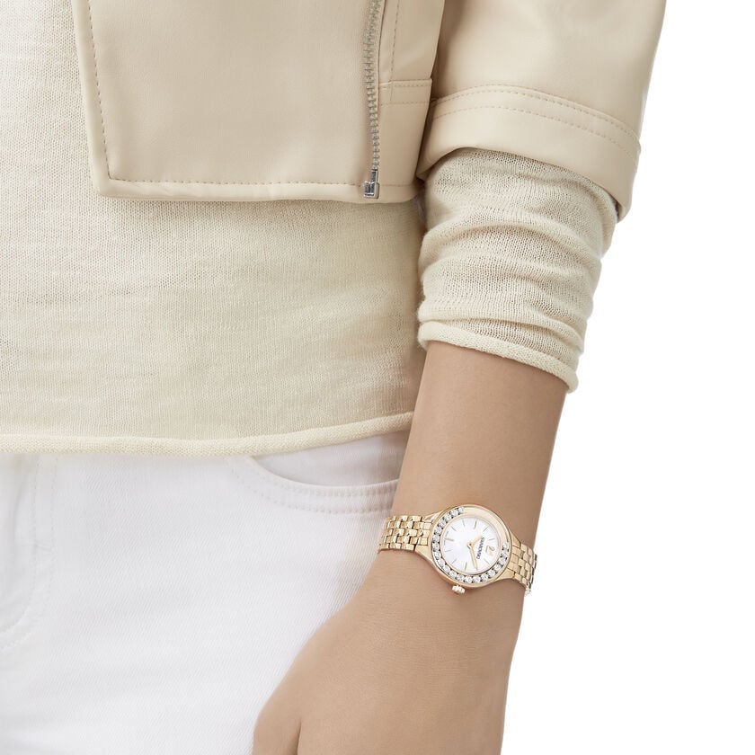 Swarovski Lovely Crystals Mini dameur roseguld hvid 5261496