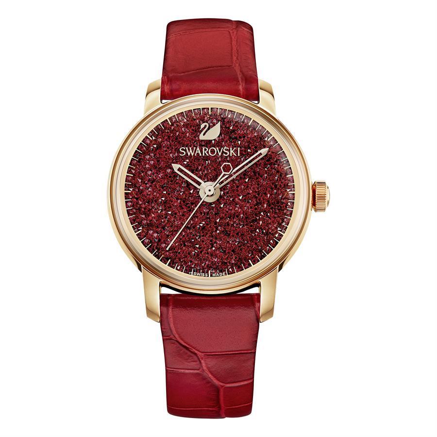 Swarovski ur Crystalline Hours rød 5295380