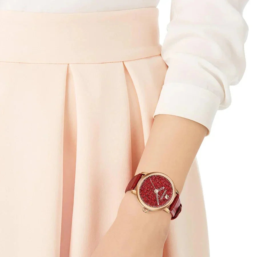 Swarovski ur Crystalline Hours rød 5295380