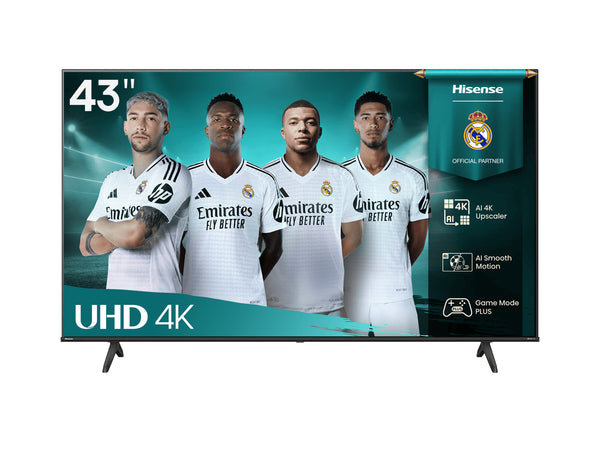 Hisense 43A6Q TV 109,2 cm (43) 4K Ultra HD Smart TV Wi-Fi Sort 300 cd/m²