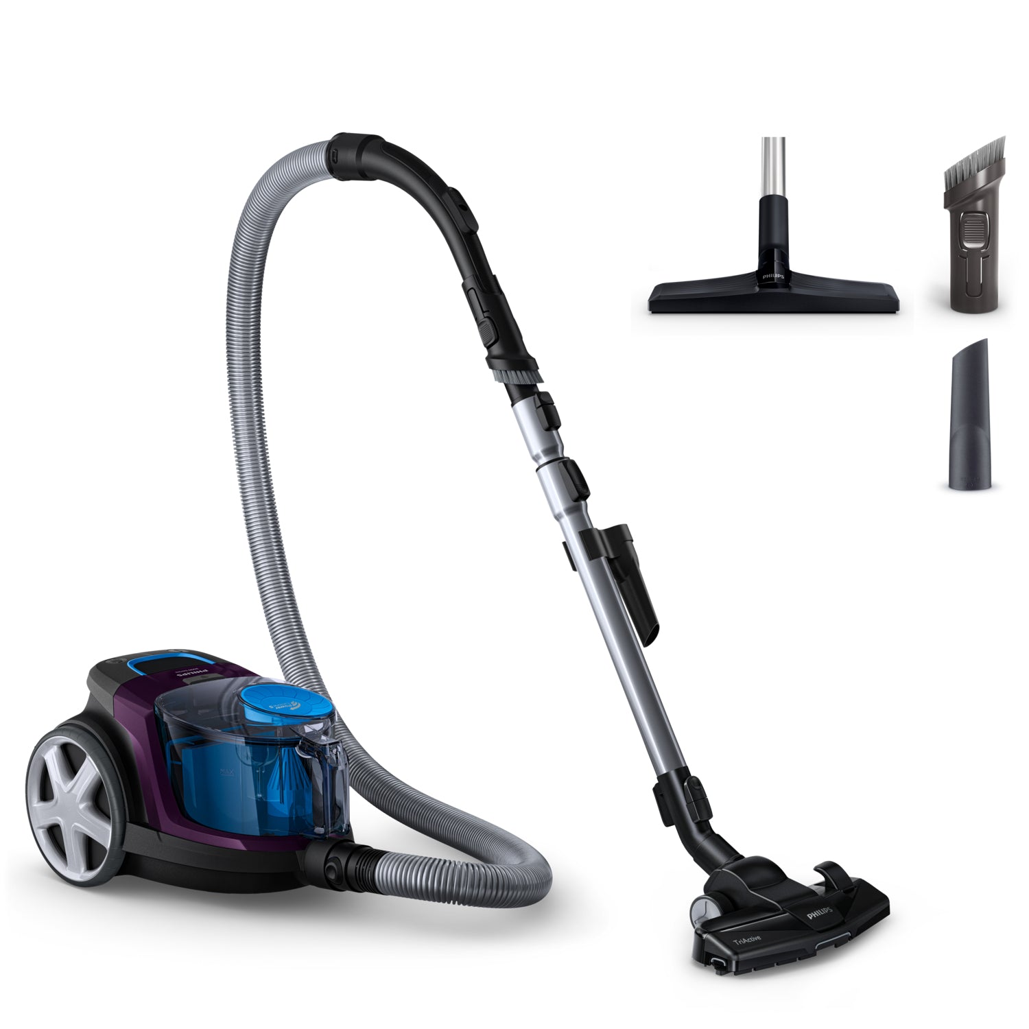 Philips PowerPro Compact FC9333 Støvsuger Beholder 1.5liter Magisk lilla