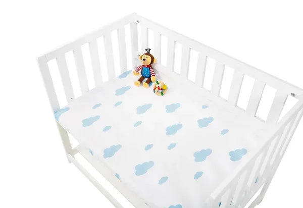 Pinolino Stræklagen Til Vugge Jersey – Bedside Crib og Barnevogn (2 stk.), Jersey – Børneudstyr - Sove - Sengelinned og himmel (Jersey)
