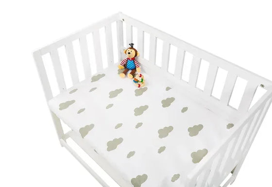 Pinolino Stræklagen Til Vugge Jersey – Bedside Crib og Barnevogn (2 stk.), Jersey – Børneudstyr - Sove - Sengelinned og himmel