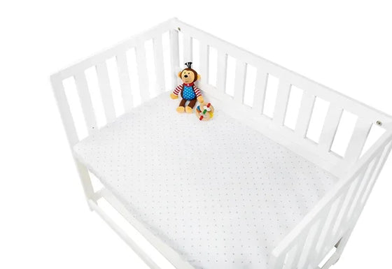 Pinolino Stræklagen Til Vugge Jersey – Bedside Crib og Barnevogn 2 stk., Jersey – Børneudstyr - Sove - Sengelinned og himmel (Jersey)