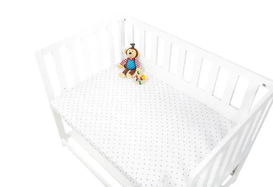Pinolino Stræklagen Til Vugge Jersey – Bedside Crib og Barnevogn 2 stk., Jersey – Børneudstyr - Sove - Sengelinned og himmel (Jersey)