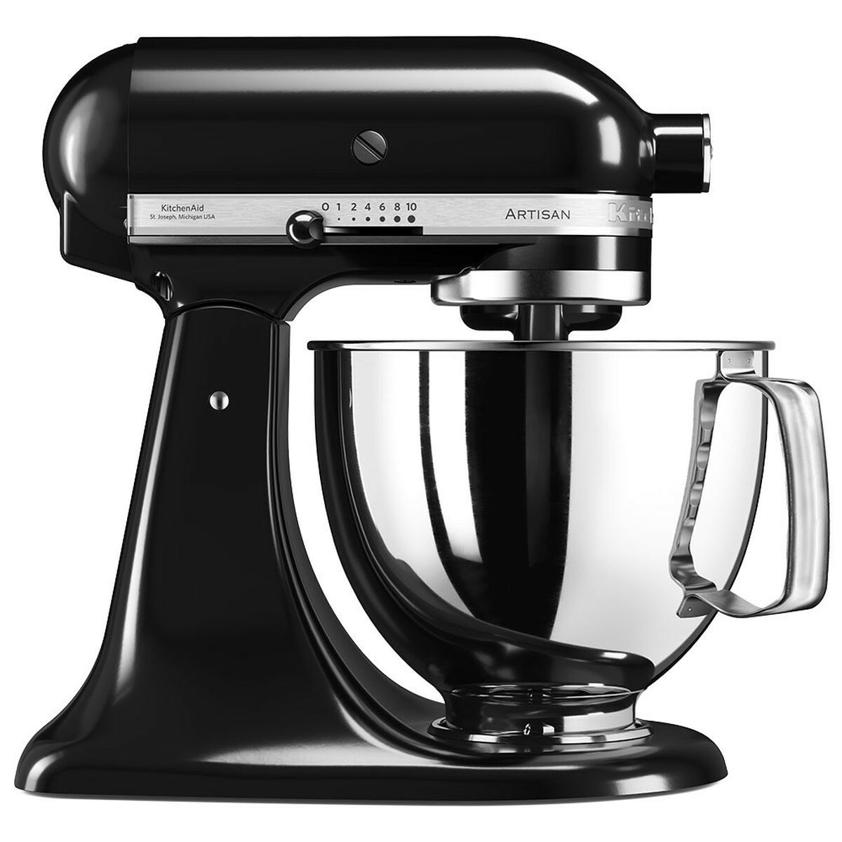Foodprocessor KitchenAid 5KSM125EOB Sort 300 W 4,8 L