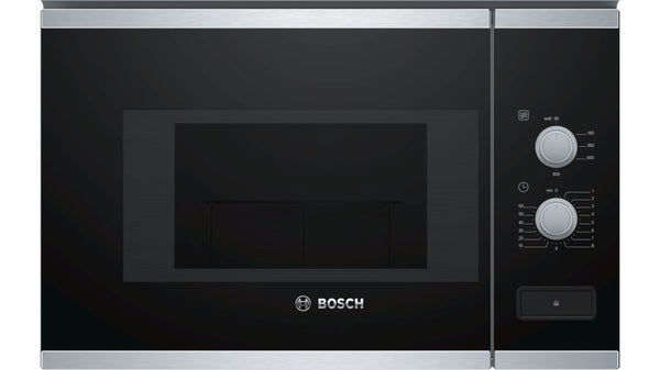 Bosch Serie | 4 Mikrobølgeovn Til indbygning 800W 20liter Rustfrit stål
