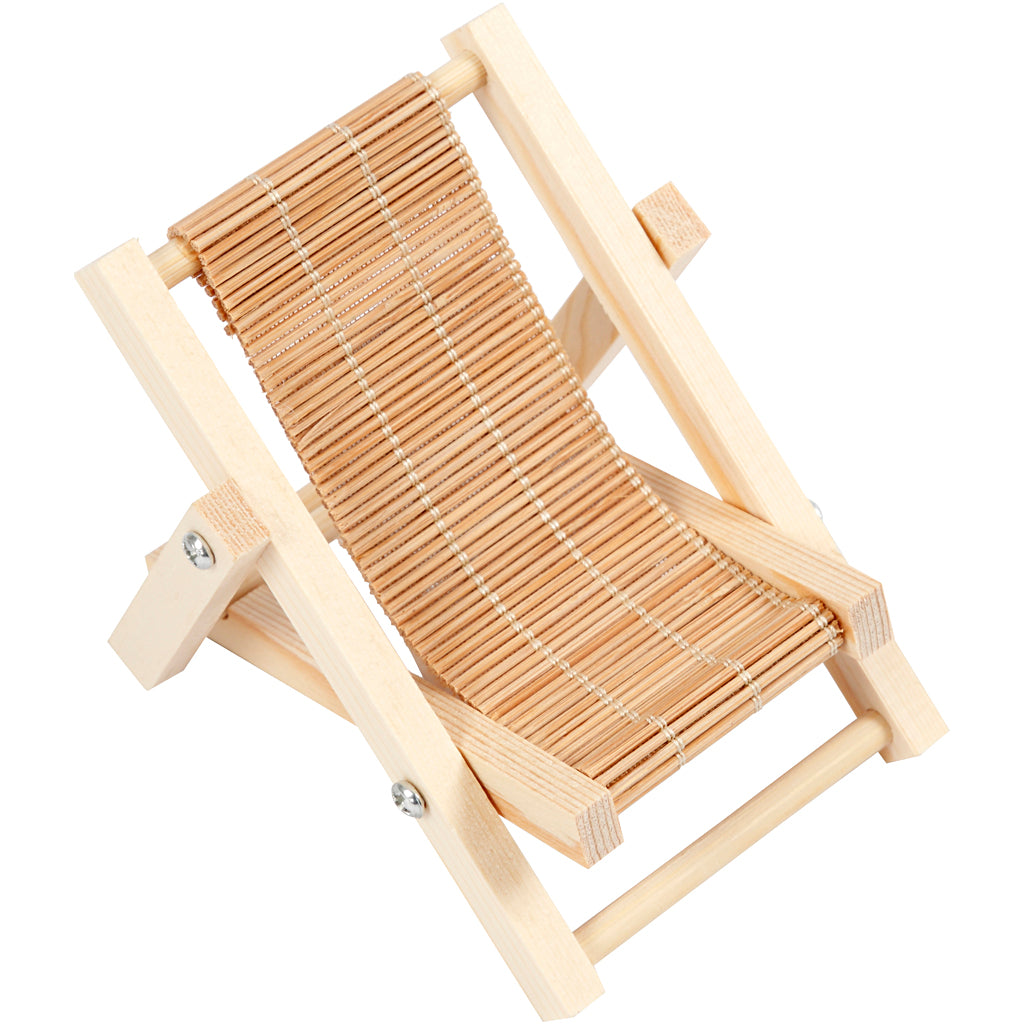 Liggestol, L: 9,5 cm, B: 7,5 cm, 1 stk.