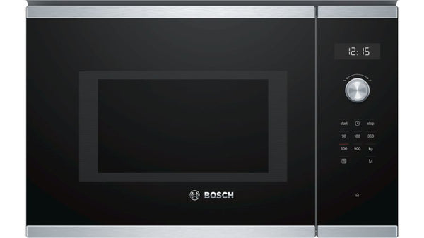 Bosch Serie | 6 Mikrobølgeovn Til indbygning 900W 25liter Rustfrit stål