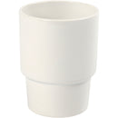 Krus, H: 11 cm, diam. 8,5 cm, hvid, 2 stk./ 1 pk.
