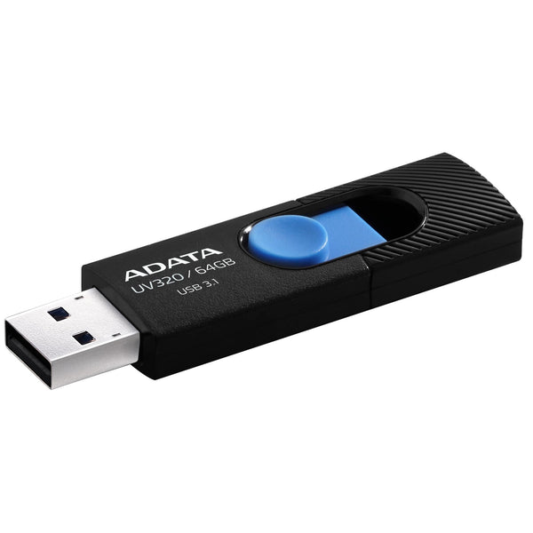 ADATA UV320 64GB USB 3.1 USB stick Sort Blå