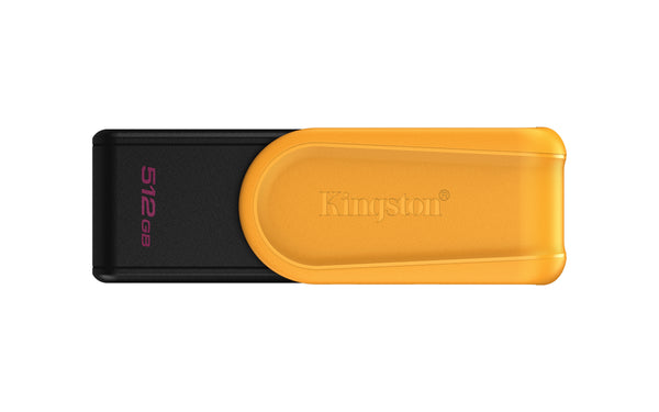 Kingston Technology DataTraveler 512 GB Portable USB 3.2 Gen 1 Exodia S (sort/gul)