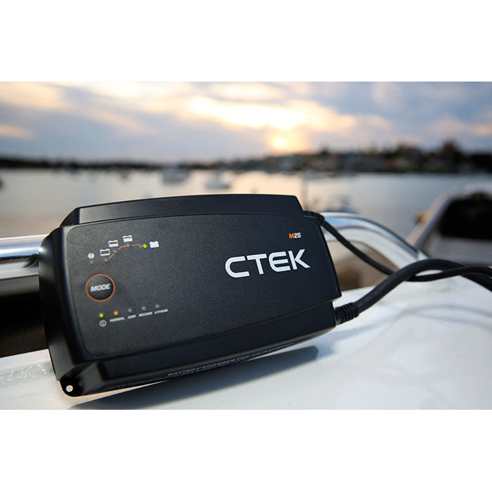 CTEK Marinelader M25 12V - Bly og LiFePO4 (Lithium)