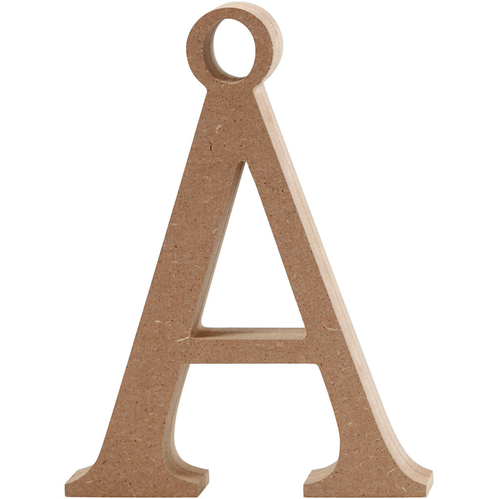 Bogstav, Å, H: 15,5 cm, tykkelse 2 cm, 1 stk.