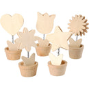 Memo-holder, H: 10 cm, diam. 5 cm, 10 stk./ 1 pk.