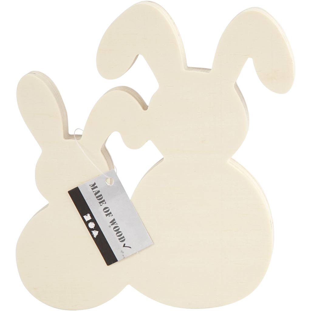 Harer , H: 17 cm, B: 16 cm, tykkelse 2 cm, 1 sæt