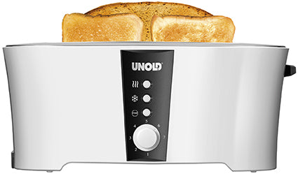 UNOLD 38020 Design Dual Brødrister Hvid/sort