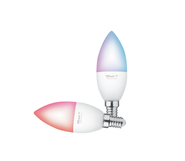 Trust Smart Home LED-lyspære A+ 470lumen 1800-6500K Hvid/farve