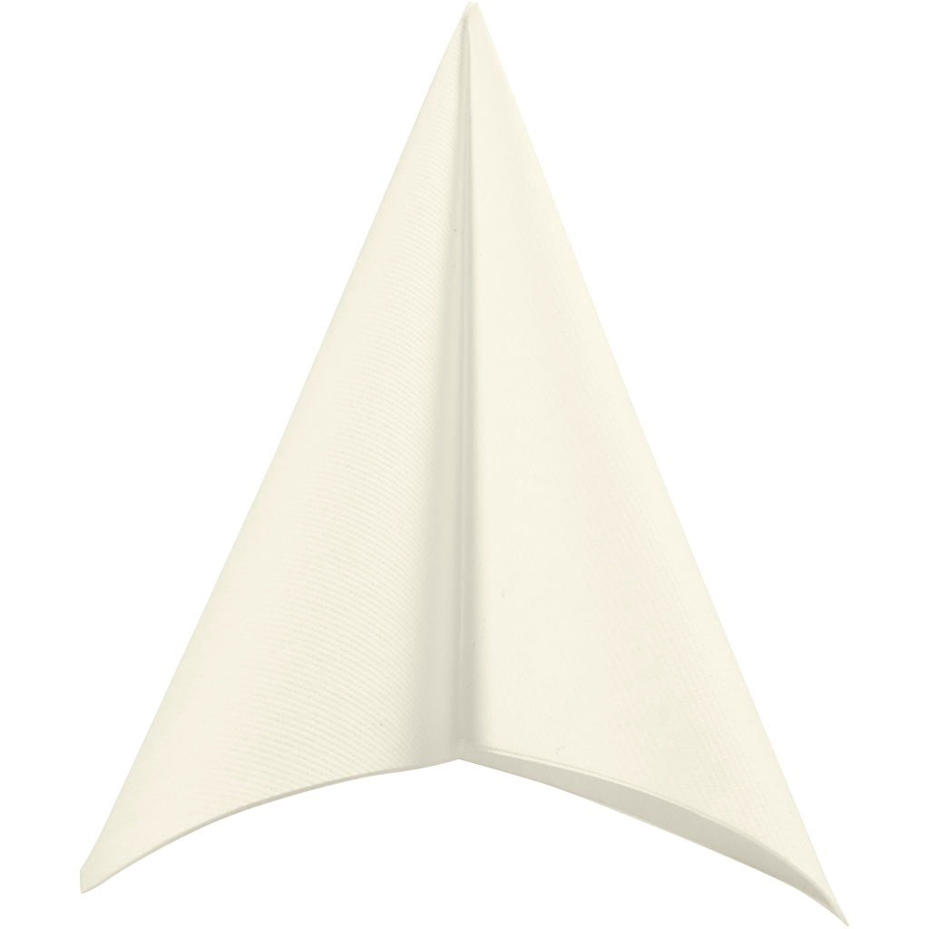 Servietter, str. 40x40 cm, 60 g, råhvid, 20 stk./ 1 pk.