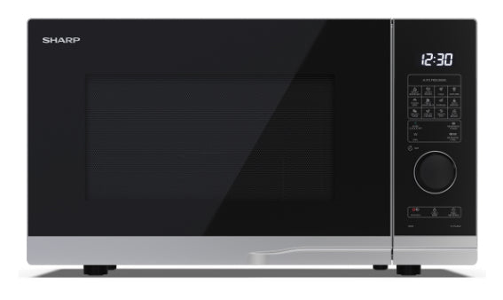 Sharp Premium series YC-PG254AE-S Mikrobølgeovn med grill Sølv