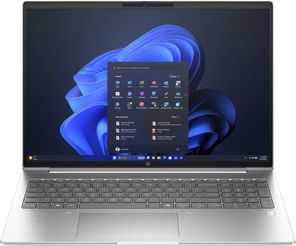 HP ProBook 460 G11 Intel Core Ultra 7 155H Laptop 40,6 cm (16) WUXGA 32 GB DDR5-SDRAM 1 TB SSD Wi-Fi 6E (802.11ax) Windows 11 Pro Sølv