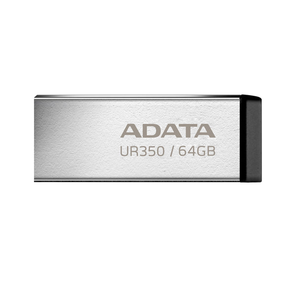 ADATA UR350 64GB USB 3.2 Gen 1 Sort Sølv