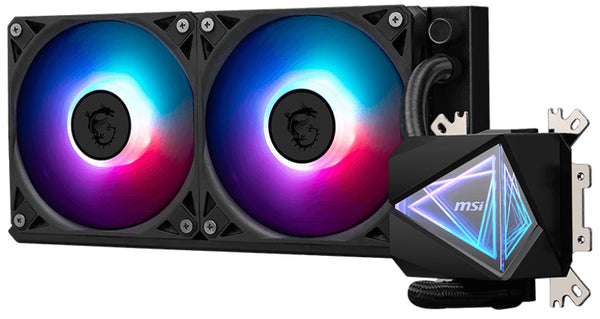 MSI MAG CORELIQUID I240 kølesystem 1-pack Sort 120 mm