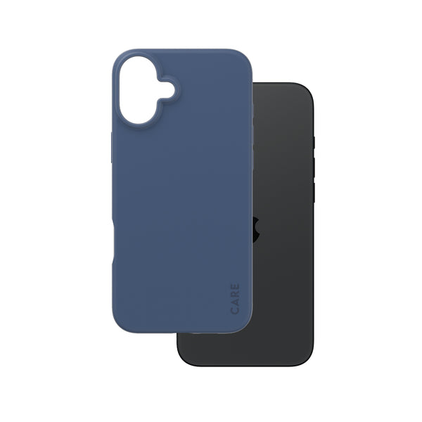 PanzerGlass CARE Fashionable Case til iPhone 16 Plus Blå