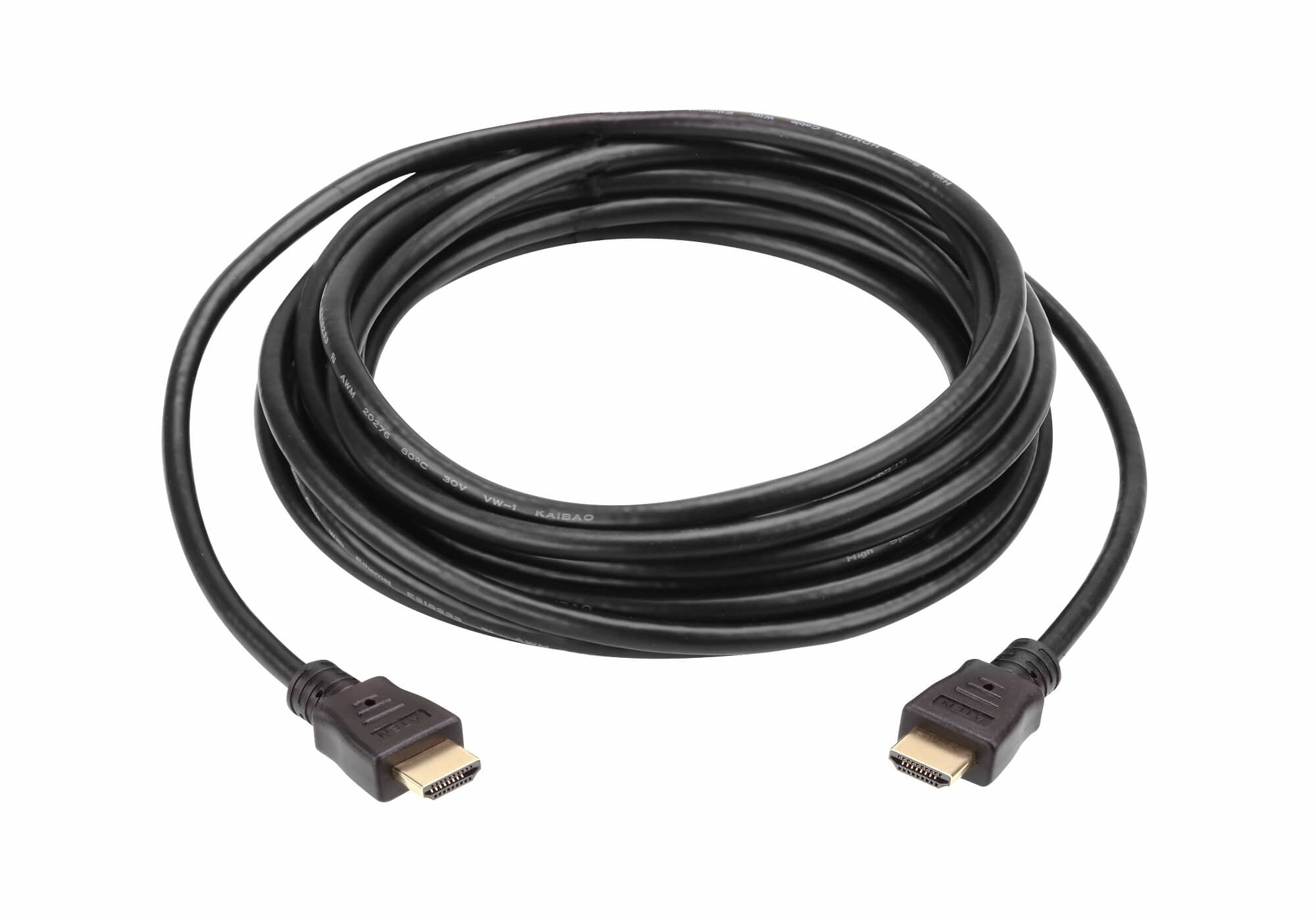 ATEN HDMI han -> HDMI han 15 m Sort