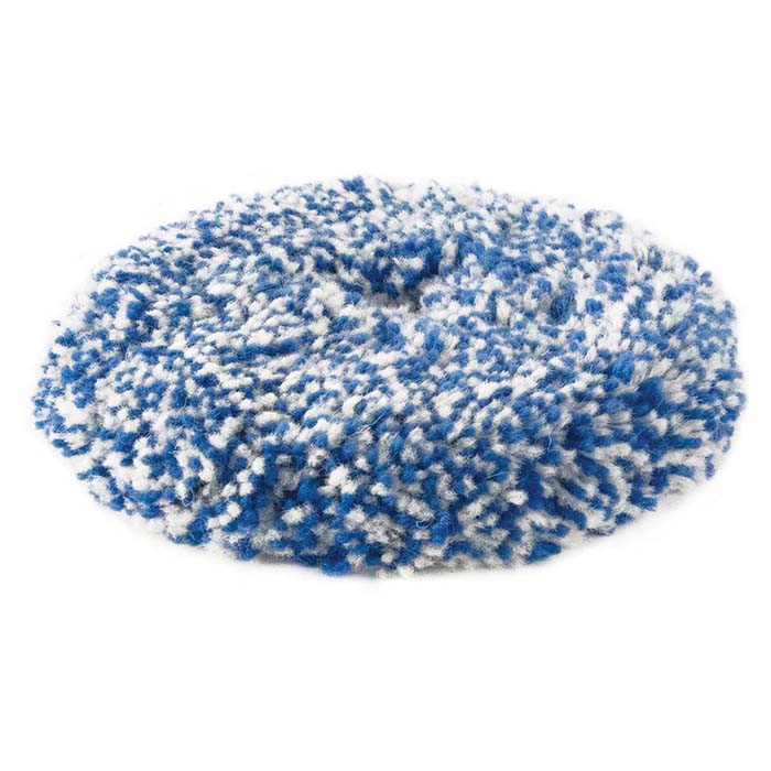 Rotary Ø:200 mm wool pad, Ø:150 mm backing pad, 1 stk.